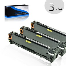 3PK Toner Cartridge Black For HP 128A CE320A COLOR LASERJET PRO CP1525NW Printer picture