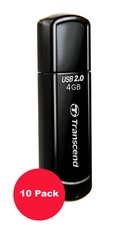 10 Pack Transcend 4GB Jetflash 350 Memory Flash Pen Thumb USB Storage Drive picture