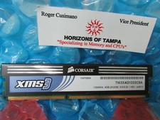 Corsair XMS3 2GB PC3-10600 DDR3 non-ECC Unbuff RAM TW3X4G1333C9A (DIFF VER) picture