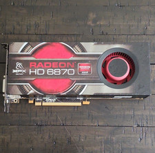 XFX AMD Radeon HD 6870 1GB GDDR5 PCI Express x16 DirectX 11 HDMI DVI DP picture