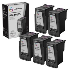 Replacement for Canon PG240XL 5pk 5206B001RII Black HY Ink MG2120 MG2220 MG3120 picture