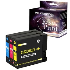 3PK PGI2200XL Ink Cartridge for Canon Maxify MB5420 iB4020 iB4120 Printer (CMY) picture