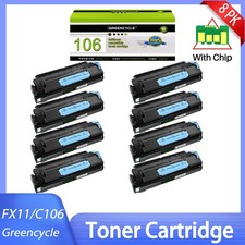 8PK Black C106 Toner Cartridge for Canon Image Class MF6540 MF6550 Printer picture