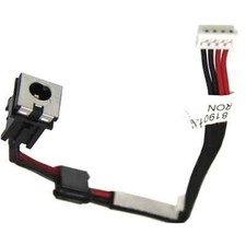 AC DC POWER JACK Socket With Cable Harness for TOSHIBA V000936080 6017B0181901 picture