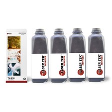4Pk LTS TN650 Black Toner Refill Kit Compatible for Brother HL-5240 5250DN picture