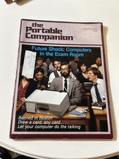 The Portable Companion Magazine Aug Sept 1982 Osborne Computer Future Shock picture