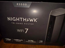 NETGEAR Nighthawk RS500 WiFi 7 Tri-Band Router 12Gbps 3-Port 2.5Gbps picture