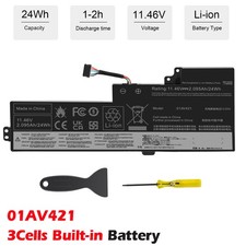 LOT 01AV421 01AV420 Battery For Lenovo ThinkPad T470 T480 A475 A485 TP25 24WH picture