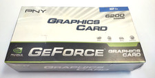 PNY GeForce NVIDIA 6200 256MB GDDR2 AGP 4X 8X Graphics Card VCG62256AEB picture