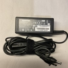 LOT OF 2 Genuine Toshiba Charger AC Power Adapter PA3714U-1ACA ADP-65JH AB 65W picture