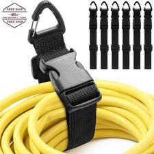 Paquete de 6 soportes ajustables para cables de extensión de 17 pulgadas (negro) picture