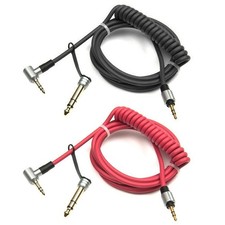 Replacement Audio Aux Cable Cord For  PRO DETOX Headphone Red UK picture