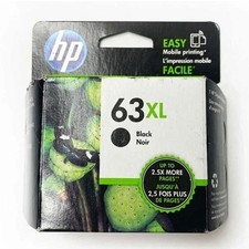 HP Genuine 63XL High Yield Black Ink Cartridge F6U64AN 07/2027 picture