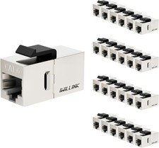 Cat6 Coupler RJ45 Cat6 Shielded Coupler 25-Pack Ethernet Coupler Female to Fe... picture