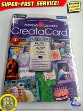 American Greetings CREATA CARD 8 Platinum PC DIY maker CREATIVE MEMORIES creator picture