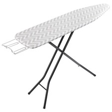 SIZE FOLDABLE IRONING BOARD CHEVRON - AMAZON BASICS HEIGHT ADJUSTABLE FULL picture