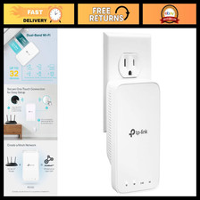 AC1200 WiFi Range Extender, Up to 1200Mbps, Signal Booster, Easy Setup, Compact picture