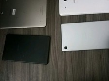 Lot Of 7 Samsung Tablets - Parts Only - Cracked Screens - Dead Unit picture