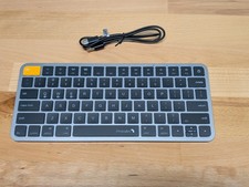 ProtoArc K90-A Bluetooth Backlit Mac Keyboard Multi-Device Wireless Gray Tested picture