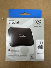 Crucial X9 1 TB Portable Solid State Drive External ct1000x9ssd9 1050MB/s-NEW picture