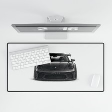 Porsche 911 GT3 RS Desk Mat — JDM Racing Decor, Office Accessory, Gamer Pad picture