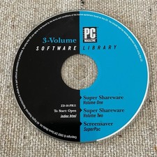 PC Magazine 3-Volume Software Library: Super Shareware Volumes 1 & 2 Screensaver picture