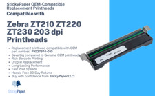Zebra ZT200 Series 203 dpi Printhead (P1037974-010) USA Stocked & Shipped picture