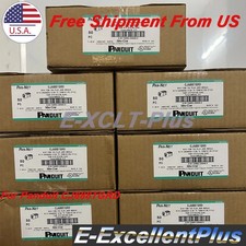 100PCS For Panduit CJ688TGRD Gigabit Cat 6 Mini-Com RJ45 Network Jack Module Red picture