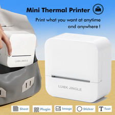 Bluetooth Thermal Label Printer 203DPI High Resolution Compact Wireless Sticker picture
