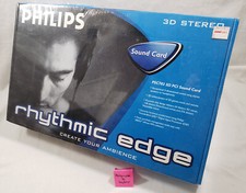 Philips Rhythmic Edge 3D Stereo PCI Soundcard NEW SEALED sound card PSC702 Q3D picture