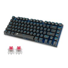 e-Element Gaming Keyboard Red/Blue Axis Mechanical Keyboard USB Wired 81 Key picture