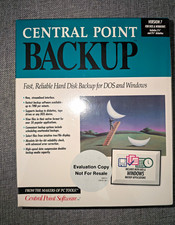 Central Point Software Backup v7 for DOS/Windows Floppy Disc English Eval Copy picture