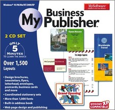 MySoftware My Business Publisher - Design & Print PC Software Sealed New picture