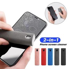 2-In-1 Portable Spray Microfiber Phone Laptop Device Car Monitor Screen Cleaner picture
