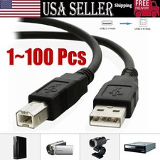 NEW USB 2.0 A TO B High Speed Printer Scanner Premium Cable Cord 1.5m Lot picture
