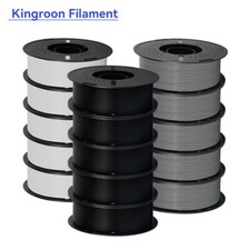 Kingroon 10KG 1.75 mm PLA PETG Matte Bundle Roll Spools 3D Printer Filament 1KG picture