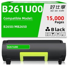 B261U00 B251X00 Toner Cartridge Compatible Only for Lexmark B2650 MB2650 Printer picture