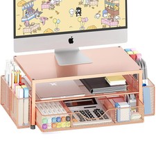 Desk Organizer and Accessories 2 Tier Computer Monitor Stand picture