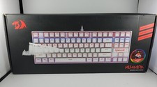 Red Dragon White RGB Kumara K552 Mechanical Backlit Keyboard Red Backlit Blue picture