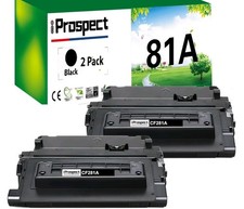 2 Pack CF281A Black Toner cartridge For HP 81A LaserJet Enterprise M605n M606x picture