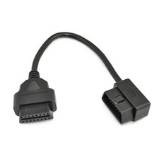 1ft Feet 30cm/12 OBD II OBD2 16 Pin Male to Female Extension Cable Car 
