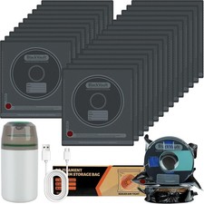 25 Pcs 3D Filament Vacuum Storage Bags Kit with 5 Sealing Clip and 1Pump PA/DP/P picture