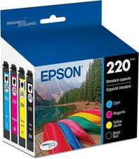 EPSON 220 Ultra Ink Standard Capacity Black & Color Cartridge Combo Pack picture