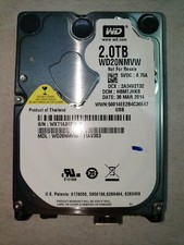 Western Digital 2Tb, WD20NMVW-11AV3S3, HBMTJHKB, 30MAR2014 picture