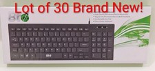 Lot Of 30 BT Wired Membrane Comfortable Keyboards - Brand New,   picture