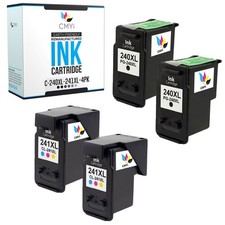 4PK CMYi Compatible PG-240XL CL-241XL Ink Cartridges for Canon PIXMA MX374 MX434 picture
