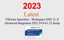 VMware Specialist Workspace ONE 21.X 5V0-61.22 GUARANTEED (1 month update) picture
