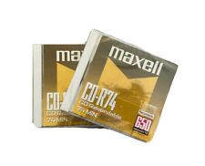 Lot 2 x Maxell CD-R74 CD Recordable 74min Minute 650MB Megabyte 623310 SEALED picture