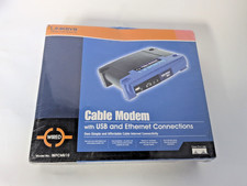 CISCO LINKSYS CABLE MODEM WITH USB AND ETHERNET CONNECTIONS  BEFCMU10 picture