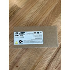 Genuine Sharp MX-C50TY Yellow Toner Cartridge Professional Office Supply 379g picture